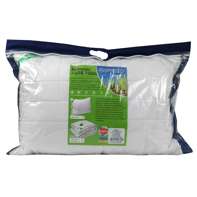 Подушка Руно 50х70 силиконовая "Aloe vera" 310.52Aloe vera - изображение 3