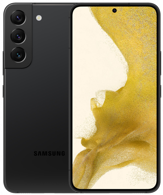 Smartfon Samsung Galaxy S22 5G 8/128GB Phantom Black (SM-S901BZKDEUE) - obraz 1