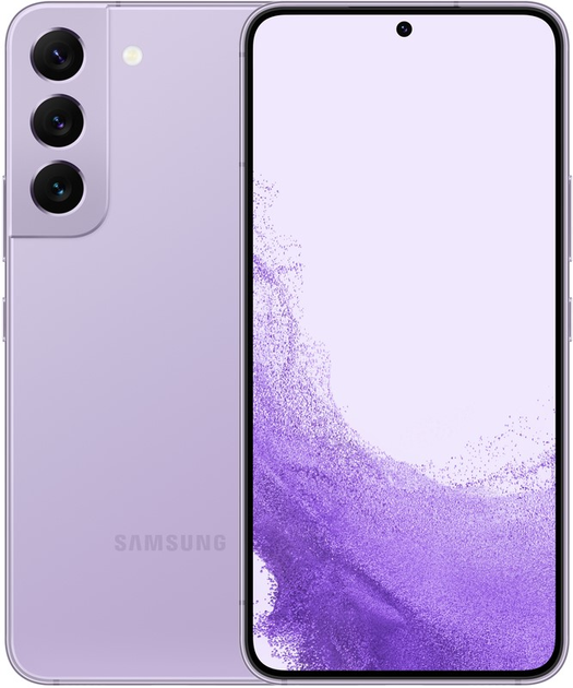 Smartfon Samsung Galaxy S22 8/128GB Light Violet (TKOSA1SZA1146) - obraz 1