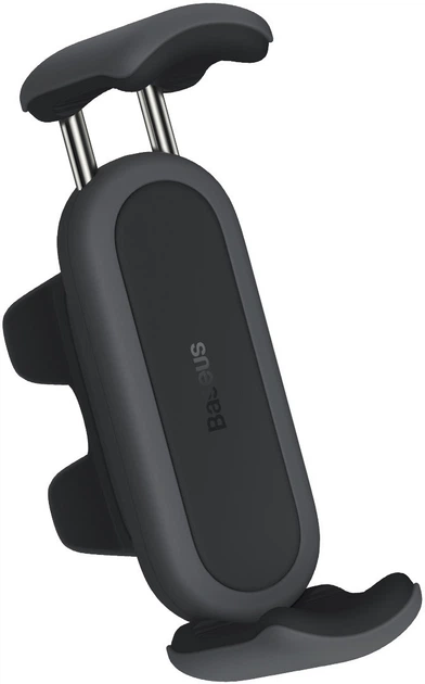 Автотримач для телефону Baseus Steel Cannon 2 Air Outlet Version Black (SUGP000001) - зображення 2