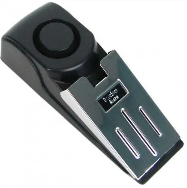 Дверная сигнализация на батарейках Door Stop Alarm черная – фото ...