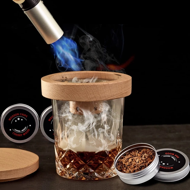 Набір для створення коктейльного диму Cocktail Smoker Kit + 4 види диму Світлий (sv1913l) - зображення 2