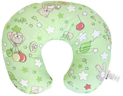 Акція на Наволочка на подушку Sonex BabyCare для вагітних та годування Зелена 58x54х17 см від Rozetka