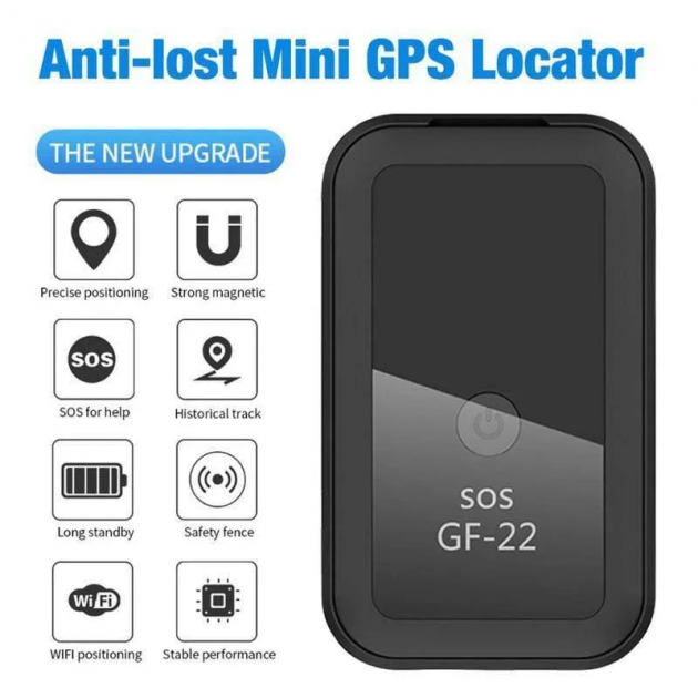 Магнитный Gps Трекер маячок для отслеживания WIFI + LBS + GPS GF22 / Контроль за передвижением авто, детей - изображение 3