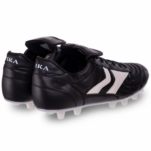 Бутсы футбольные Zelart Tika 988 размер 42 Black-White - изображение 4