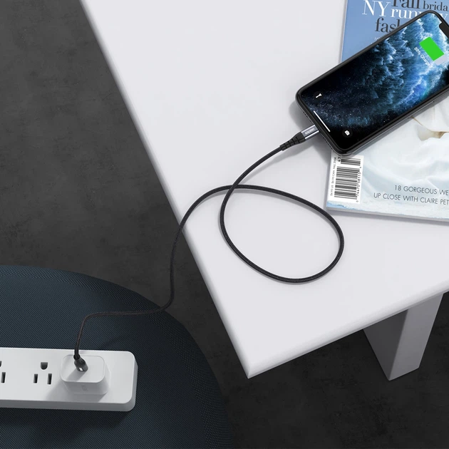 Кабель CHOETECH MFI, USB 2.0 (IP0039-BK) - изображение 10
