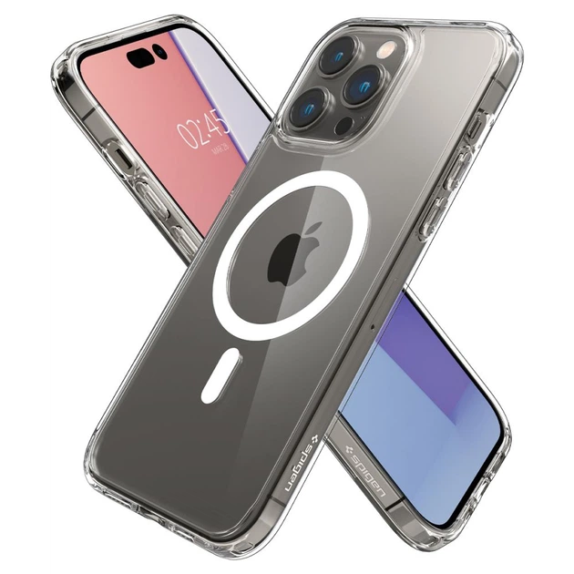 Чехол Spigen Ultra Hybrid with MagSafe для iPhone 14 Pro Max White (ACS04825) - Фото 5 Чехол Spigen Ultra Hybrid with MagSafe для iPhone 14 Pro Max White (ACS04825) - изображение 5