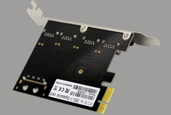 Плата расширения PCI-E на 4 х USB 3.0 с питанием MOLEX 5 Гбит/с расширитель портов (655582878) Черный - изображение 8