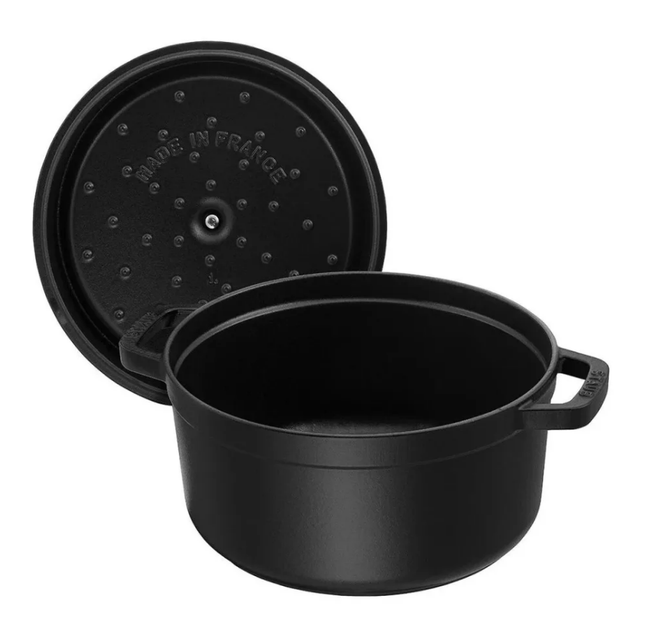 Каструля Staub Cast Iron 12,5 л 34 см чорна (1103425) - изображение 3