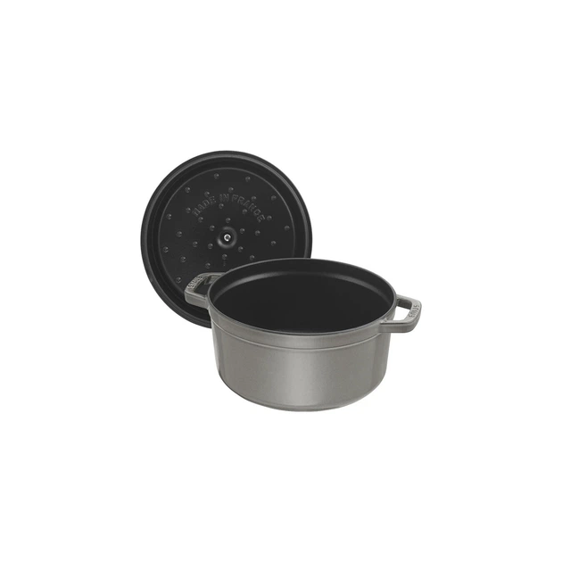Кастрюля Staub Cast Iron 6,7 л серая (1102818) - изображение 2