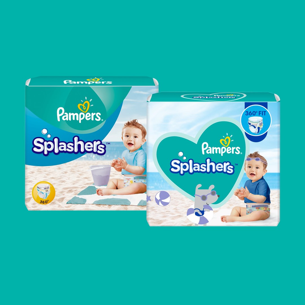 Трусики для плавання Pampers Splashers Розмір 3-4 (6-11 кг) 12 шт (8001090698346) - зображення 12