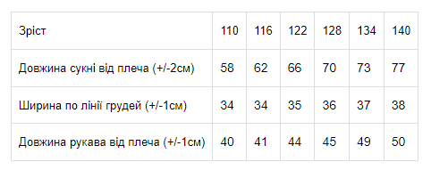 Сукня для дівчинки Носи своє 134 Рожевий (p-5645-81747) - изображение 5