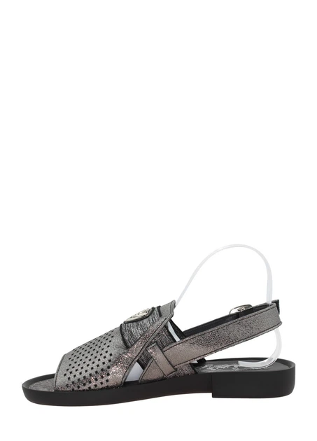 Босоніжки Classic Style R1876-1 40 26 см Нікель (H2000029748103) - Фото 2 Босоніжки Classic Style R1876-1 40 26 см Нікель (H2000029748103) - зображення 2