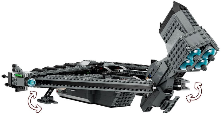Конструктор LEGO Star Wars The Justifier 1022 деталі (75323) - зображення 10