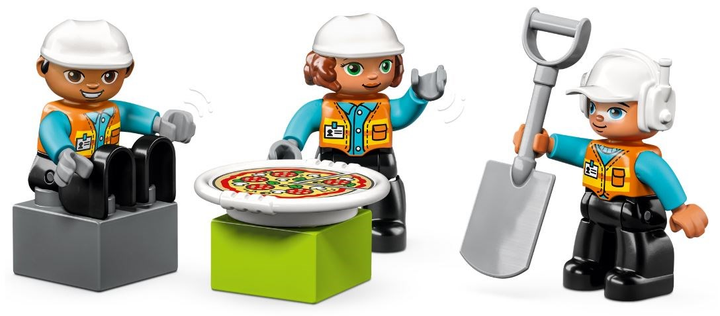 Конструктор LEGO DUPLO Town Будівельний майданчик 61 деталь (10990) - зображення 4