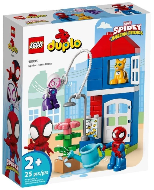 Конструктор LEGO DUPLO Super Heroes Дім Людини-Павука 25 деталей (10995) - зображення 1