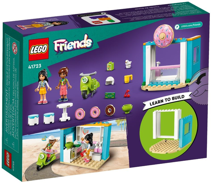 Конструктор LEGO Friends Магазин пончиків 63 деталі (41723) - зображення 6