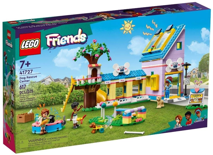 Конструктор LEGO Friends Рятувальний центр для собак 617 деталей (41727) - зображення 1