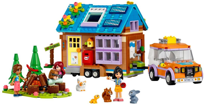 Zestaw klocków LEGO Friends Mały mobilny domek 785 elementów (41735) - obraz 2