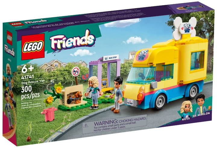 Конструктор LEGO Friends Фургон для порятунку собак 300 деталей (41741) - зображення 1