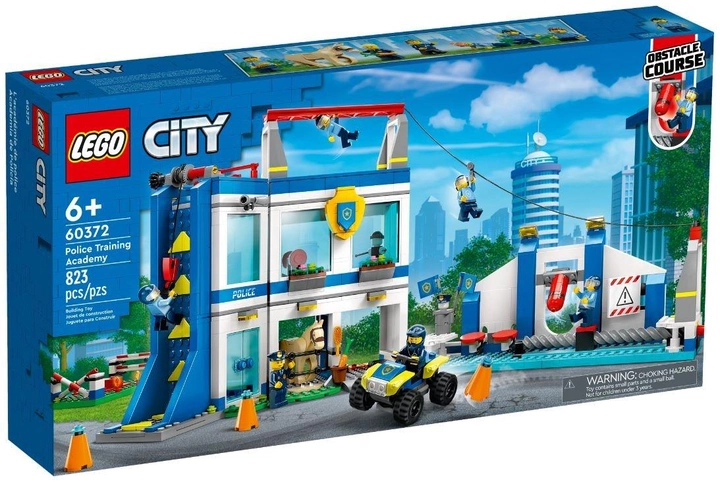 Zestaw klocków LEGO City Akademia policyjna 823 elementy (60372) - obraz 1