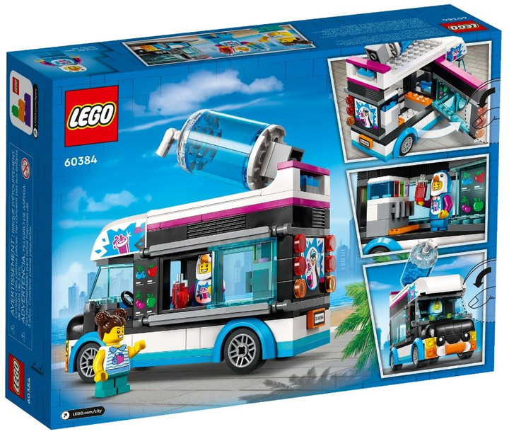 Конструктор LEGO City Веселий фургон пінгвіна 194 деталі (60384) - зображення 7