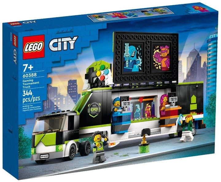 Конструктор LEGO City Вантажівка для ігрового турне 344 деталі (60388) - зображення 1