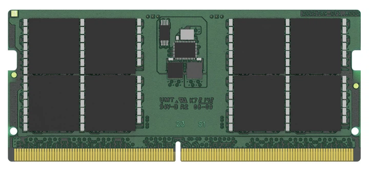 Оперативна пам'ять Kingston SODIMM DDR5-5600 32768MB PC5-44800 ValueRAM (KVR56S46BD8-32) - Фото 1 Оперативна пам'ять Kingston SODIMM DDR5-5600 32768MB PC5-44800 ValueRAM (KVR56S46BD8-32) - зображення 1