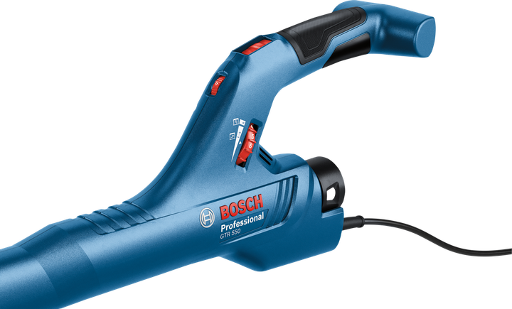 Вакуумная шлифовальная машина (жираф) по гипсокартону Bosch Professional GTR 550, 550 Вт, 1.1-2.3 м, Constant speed, набор тарелок и шлиф.кругов, чемодан (06017D4020) - изображение 7