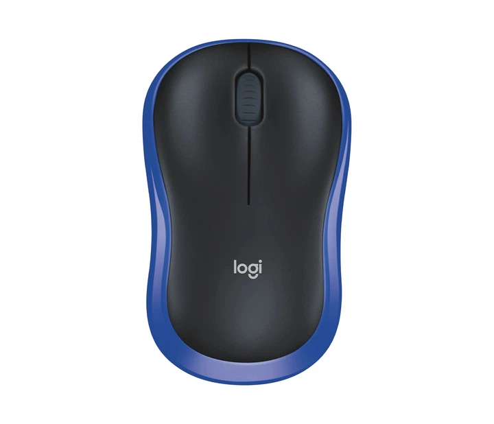 Мишка бездротова Logitech M185 (910-002239) Blue USB - зображення 3