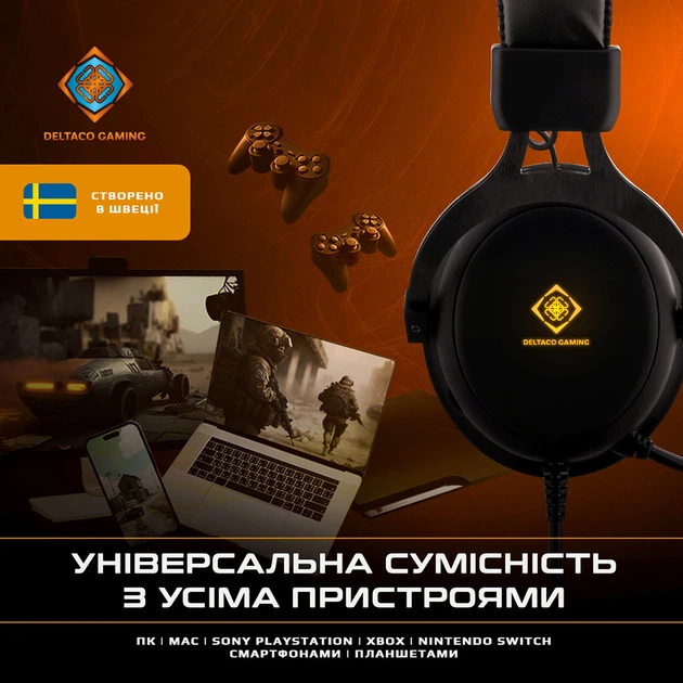 Deltaco Gaming - Auriculares estéreo para juegos de la serie XBOX S/X