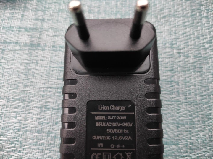 Комплект на Шуруповерт 12.6V, перепаковка/bms 3S 18650 літій, на 3000mAh +зарядка 2 Ампер - зображення 6