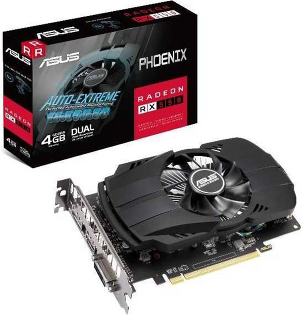 Видеокарта AMD Radeon RX 550 4GB GDDR5 Phoenix Evo Asus (PH-RX550-4G ...