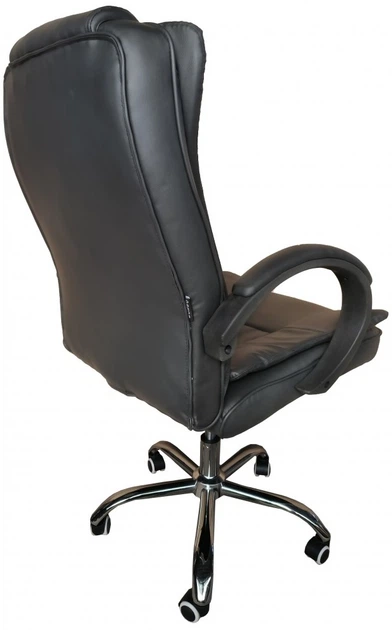 Крісло офісне на колесах Bonro B-607 чорне (4230012) - изображение 7