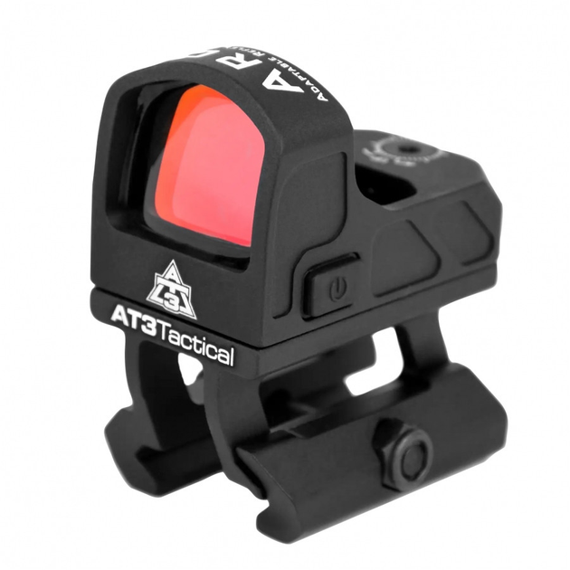 Коллиматорный прицел AT3 ARO Micro Red Dot с точкой 3 МОА и повышающим кронштейном - изображение 2