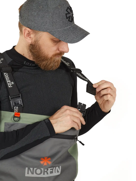 Напівкомбінезон забродний Norfin Pilot StockingFoot 2 р.XXL (83321-05XXL) - изображение 3