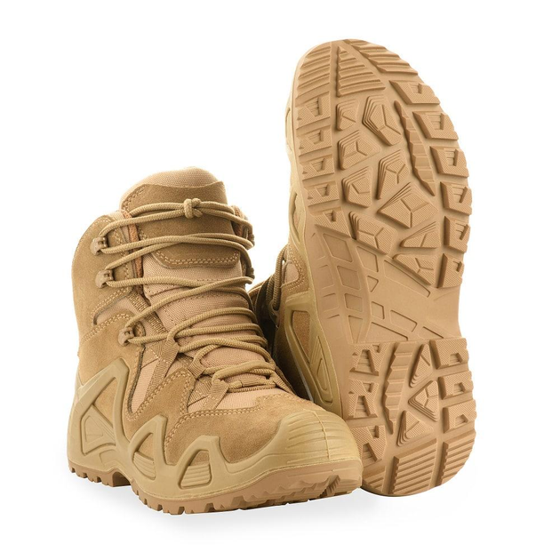 Военные тактические кожаные ботинки Alligator Койот 42 - изображение 1
