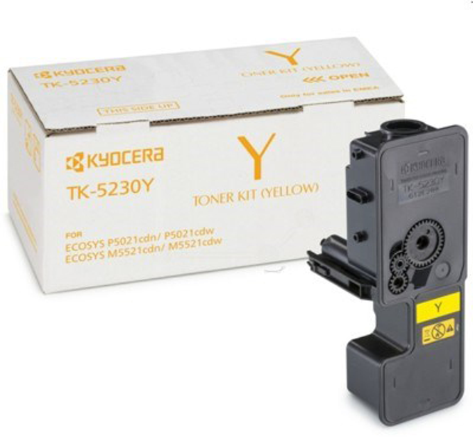 Тонер картридж Kyocera TK-5230Y Yellow (1T02R9ANL0) - зображення 2