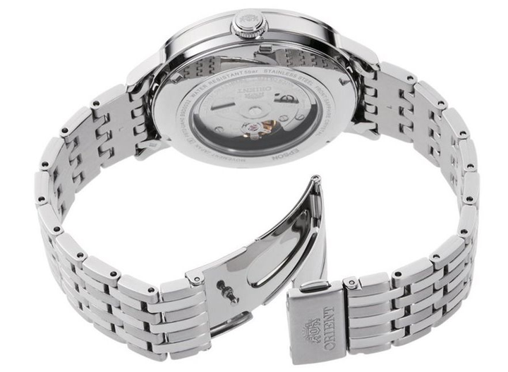Чоловічий годинник ORIENT RA-AC0J01S10B / Сріблястий браслет - Фото 4 Чоловічий годинник ORIENT RA-AC0J01S10B / Сріблястий браслет - зображення 4