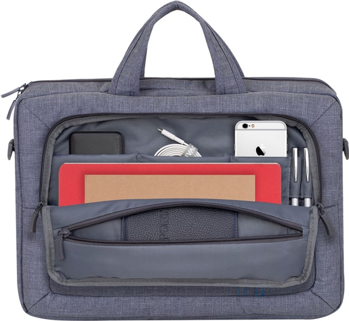 Torba na laptopa RivaCase 7530 15.6" szara (7530 (szara)) - obraz 4