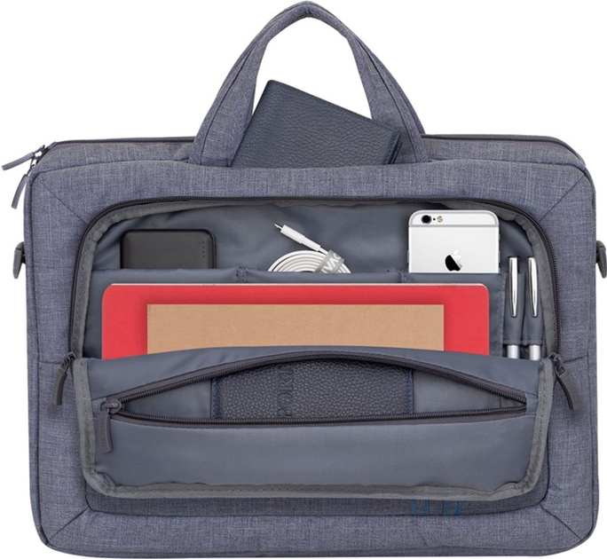 Torba na laptopa RivaCase 7530 15.6" szara (7530 (szara)) - obraz 6