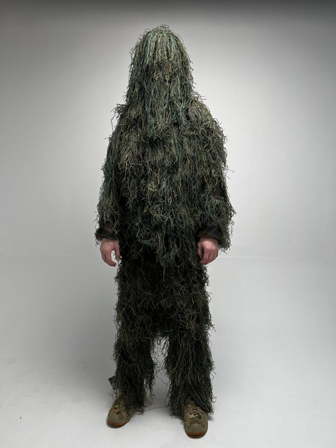 Камуфляжний костюм, кікімора зелений, One Size - изображение 1