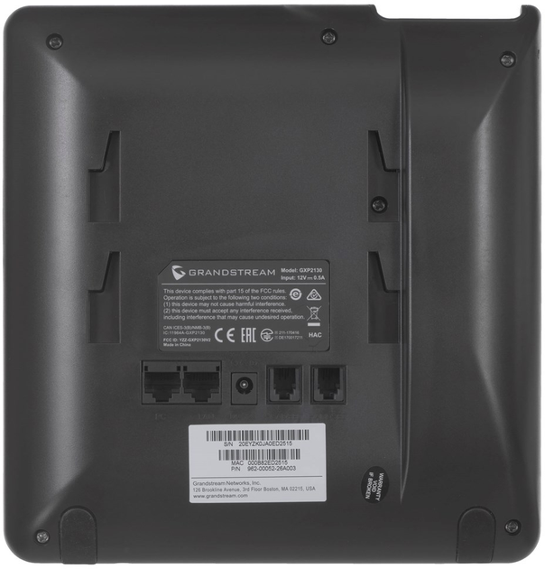 IP-телефон Grandstream GXP2130 - зображення 4