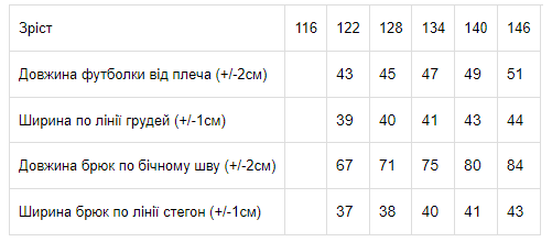 Детский летний комплект (футболка + штаны) для девочки Носи своє 6096-057 122 см Розовый (p-3337-77793) - Фото 3 Детский летний комплект (футболка + штаны) для девочки Носи своє 6096-057 122 см Розовый (p-3337-77793) - изображение 3