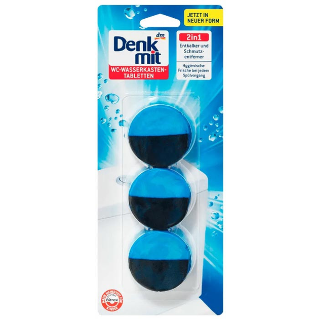 Таблетки для бачка унитаза Denkmit WC-Wasserkasten 3 шт – низкие цены ...