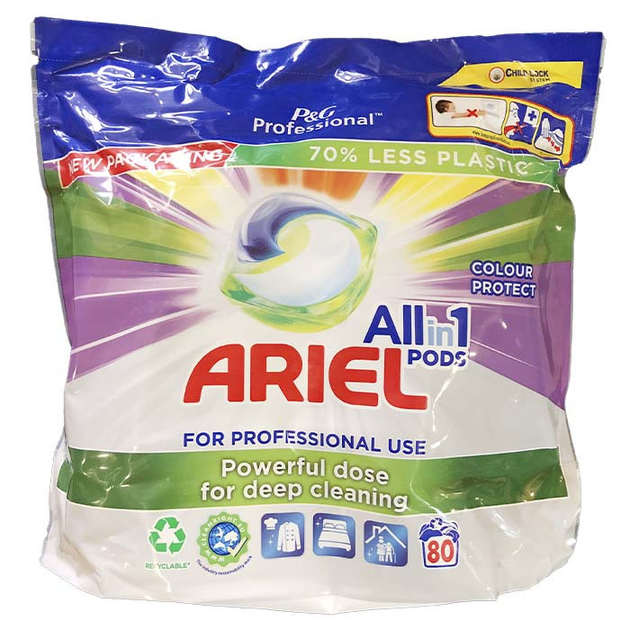 Капсулы для стирки Ariel Professional color 80 шт – фото, отзывы ...