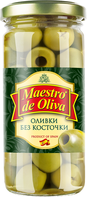 Оливки без кісточки Maestro de Oliva 235 г (8436024295139) - зображення 1