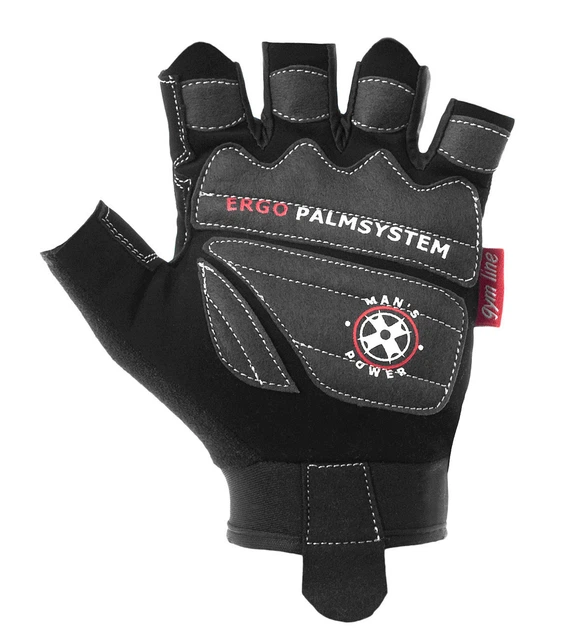 Рукавички для фітнесу Power System PS-2580 Man’s Power Black M - изображение 3