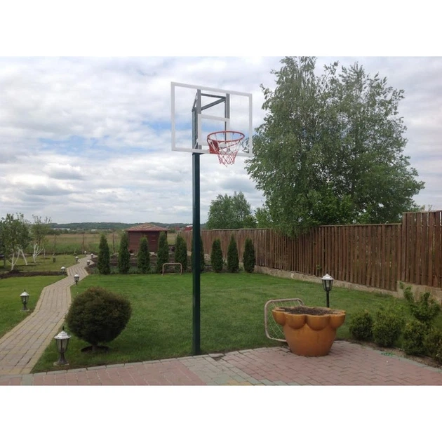 Баскетбольная стойка на одной опоре PlayGame (без щита), код: SS00071-LD - Фото 2 Баскетбольная стойка на одной опоре PlayGame (без щита), код: SS00071-LD - изображение 2