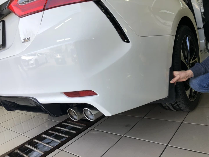 Брызговики Toyota Camry 70 SE / XSE 2017+ комплект 4 шт. для Toyota Camry 70 2018-2023 (7341) - Фото 4 Брызговики Toyota Camry 70 SE / XSE 2017+ комплект 4 шт. для Toyota Camry 70 2018-2023 (7341) - изображение 4